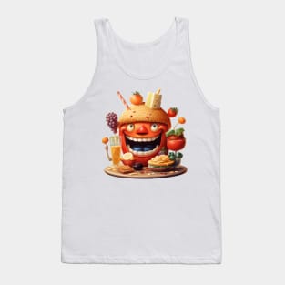 Eat Happy Not Healthy Tank Top